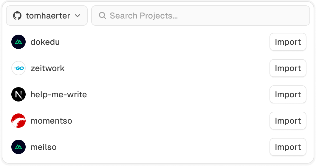 Connect your repository